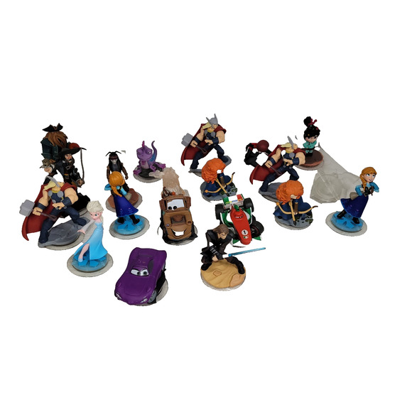 Disney Infinity Lot Cars Thor Marvel Pirates of the Caribbean Video Games Gaming - Picture 1 of 7